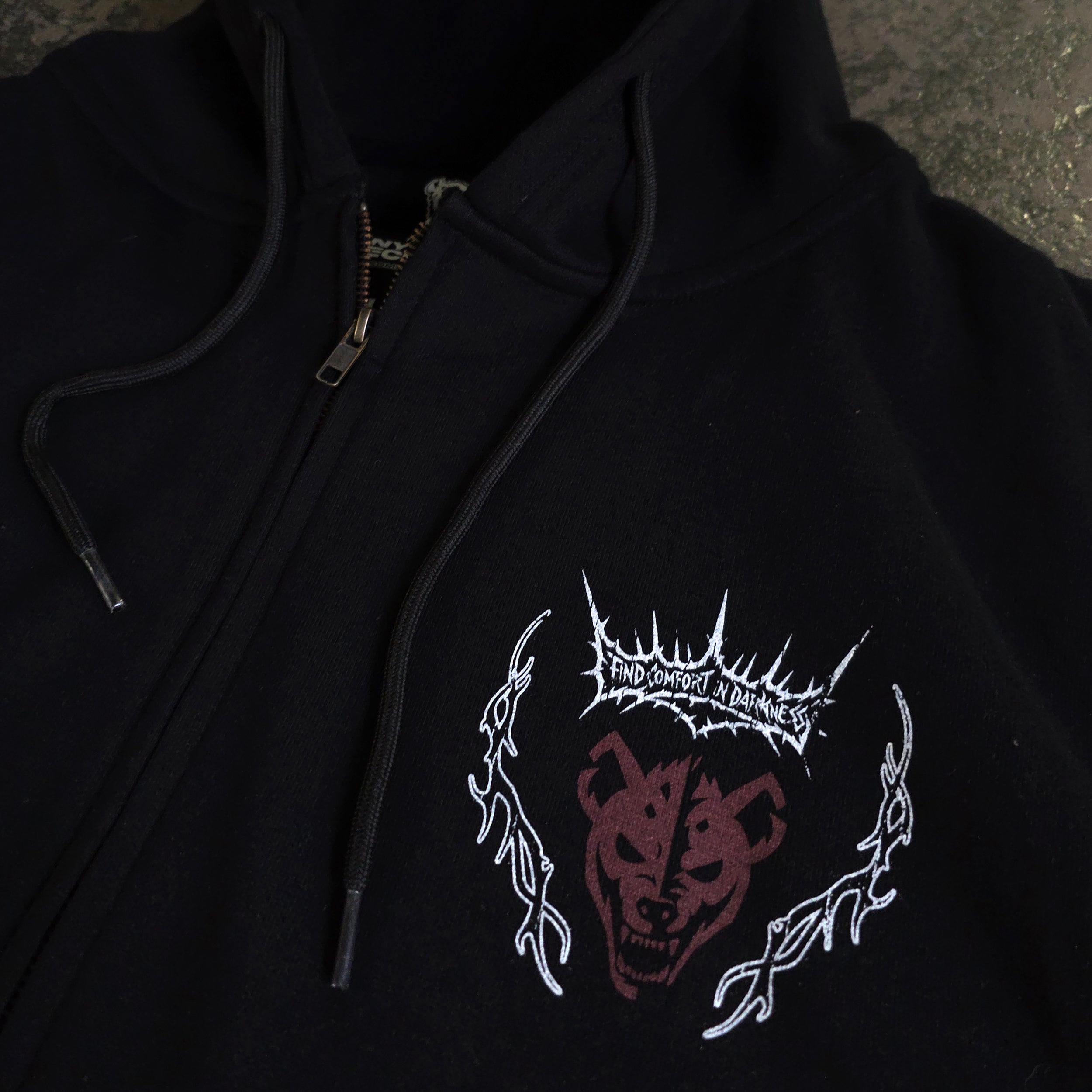 Mantra Zip Up Hoodie
