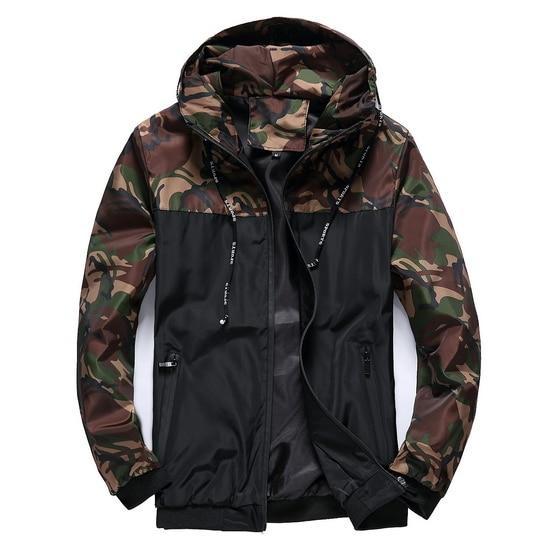 Men's Camouflage Windbreaker - 4 Colors