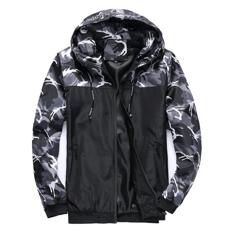 Men's Camouflage Windbreaker - 4 Colors