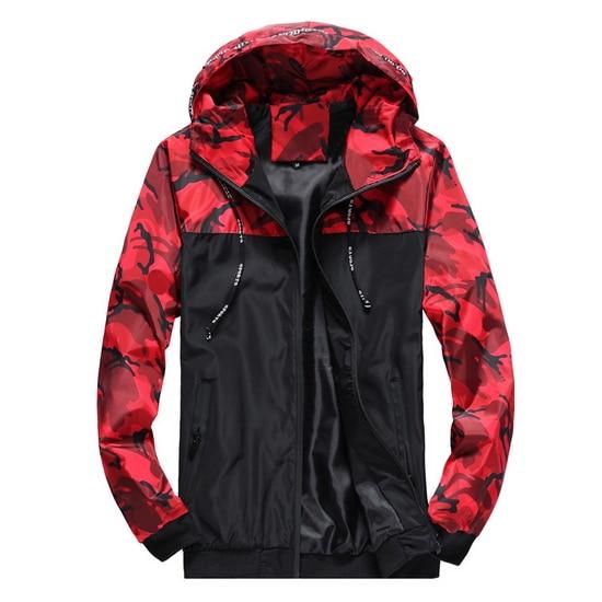 Men's Camouflage Windbreaker - 4 Colors