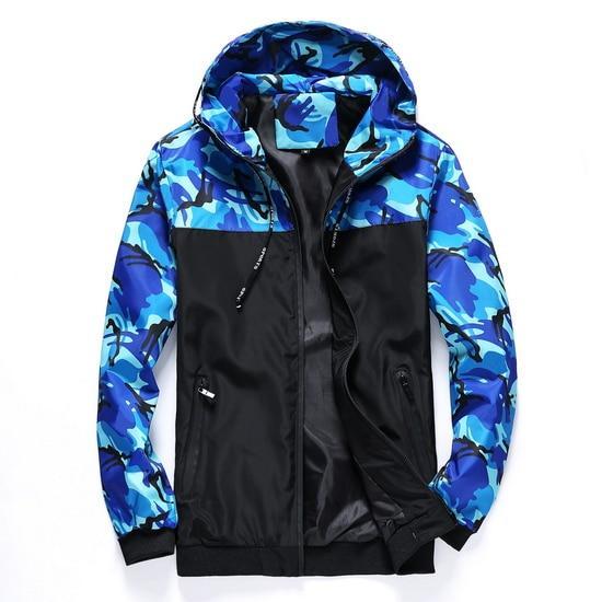 Men's Camouflage Windbreaker - 4 Colors