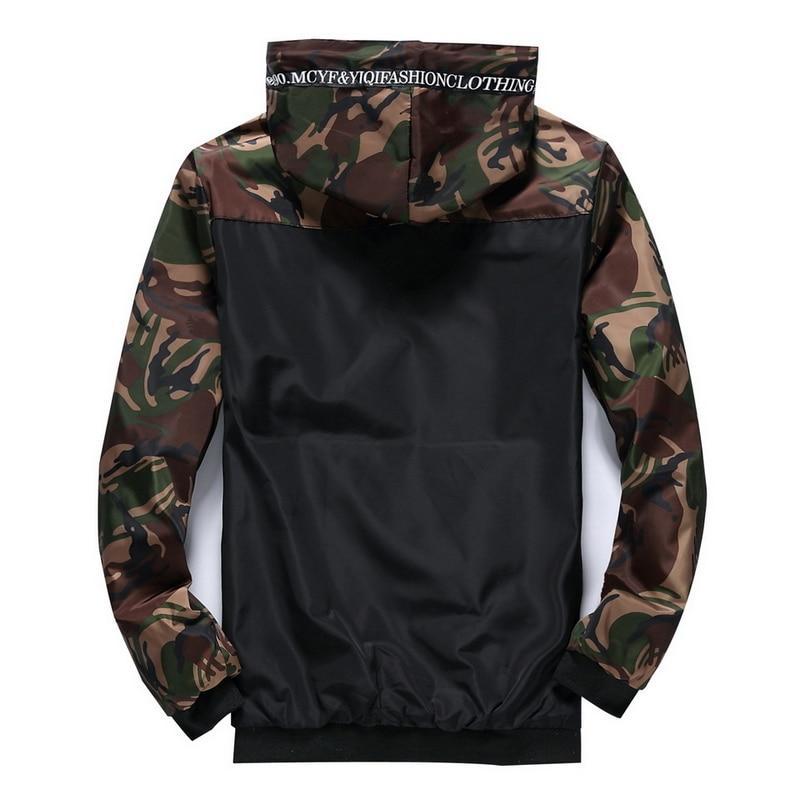 Men's Camouflage Windbreaker - 4 Colors