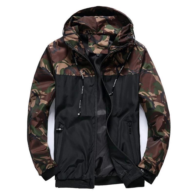 Men's Camouflage Windbreaker - 4 Colors