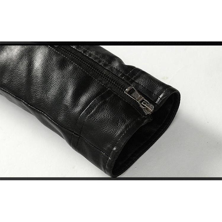 Men's Rugged Slim Leather Jackets - 5 Colors