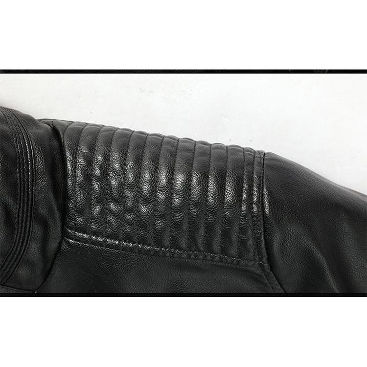 Men's Rugged Slim Leather Jackets - 5 Colors