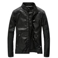 Men's Rugged Slim Leather Jackets - 5 Colors